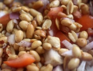 peanuts salad
